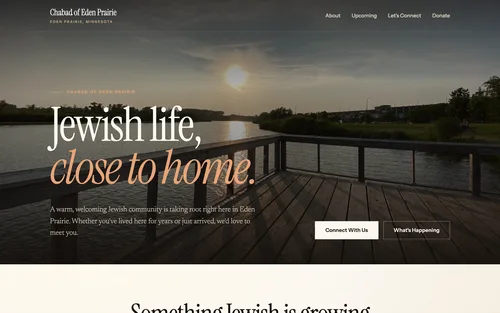 Chabad of Eden Prairie homepage