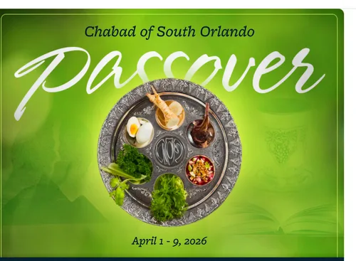 Passover 2026 minisite for Chabad of South Orlando