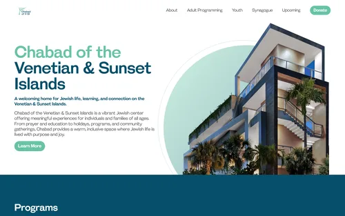 Chabad of the Venetian & Sunset Islands homepage